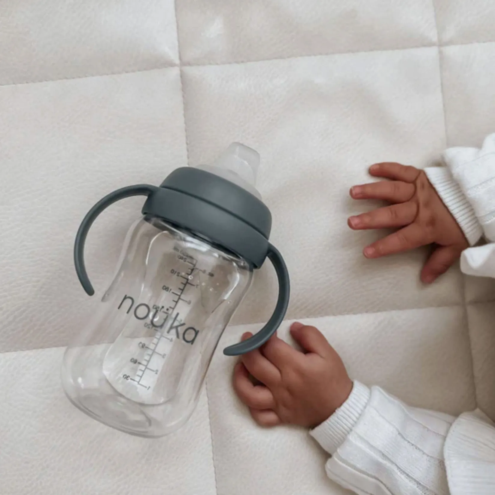 Hot Transitional Sippy/Weighted Straw Cup - Moss Kids Breastfeeding|Tableware