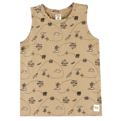 Clearance Treasure Hunt Tank Top 2-8y Kids/BOY Tops