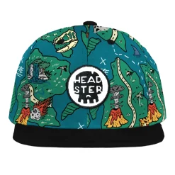 Hats And Caps>Headster Kids Treasure Map Snapback 2-16y Teal