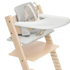 Hot Tripp Trapp® High Chair V2 Natural, Nordic Grey Cushion and ® Tray High Chairs & Booster Seats|High Chairs & Booster Seats