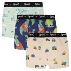 Hot Trucks Boxers (3) 2-12 Kids/BOY Underwear & Socks