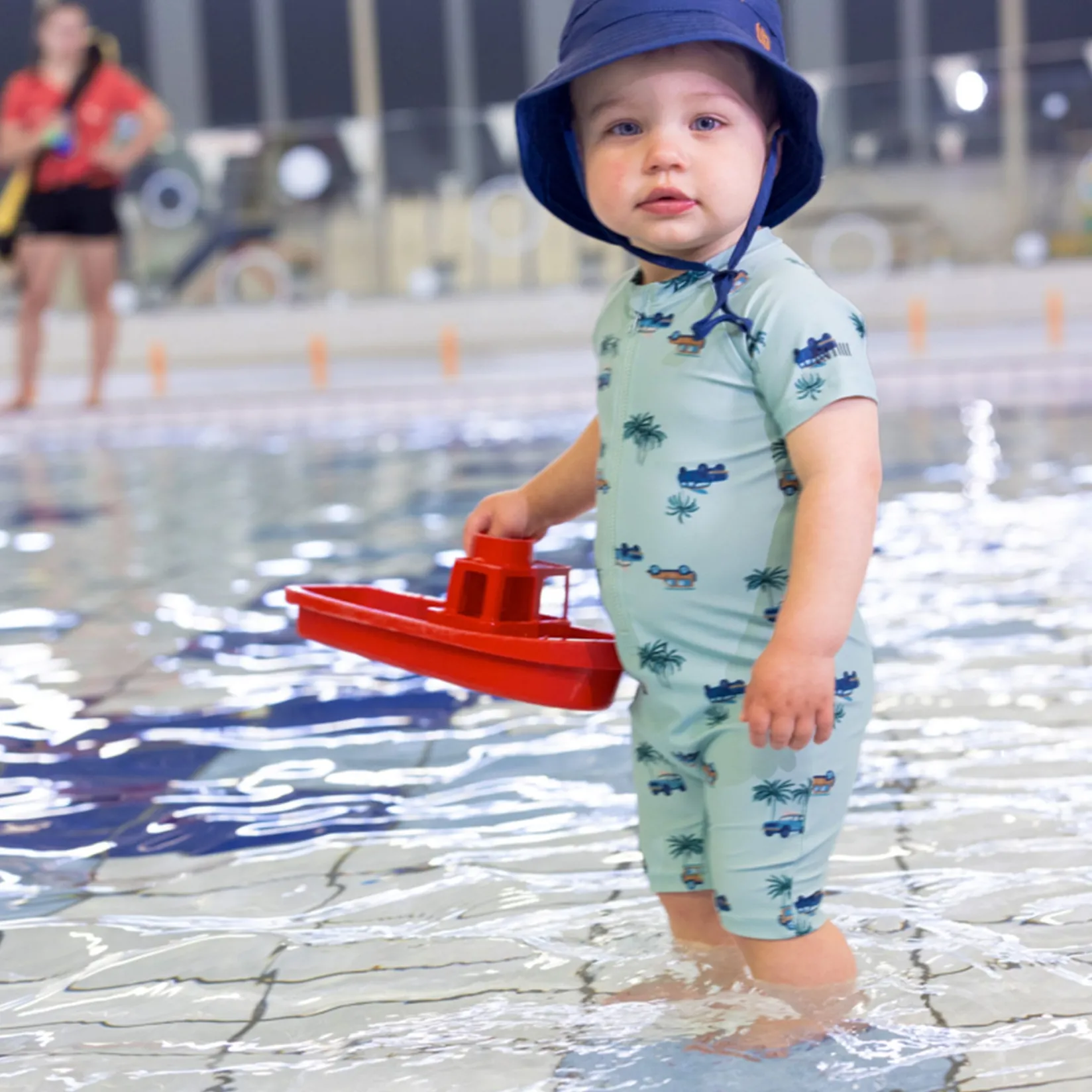 New Trucks Uv Swimsuit 6-24m BOY Swimsuits