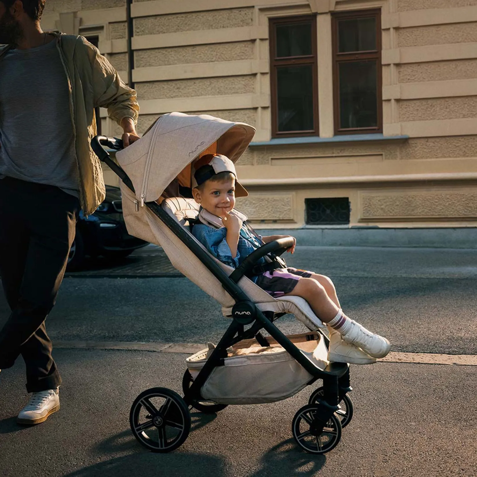 Strollers|Strollers & Trailers>Nuna Trvl LX Bmw Stroller - Mica