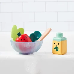 Bath Toys|Bath Accessories>Skip Hop Tub-to-Table Cafe Salad Prep and Serve Salad Bath Toy Set