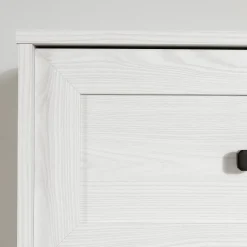 Outlet Twin Headboard - Hazen White Pine Twin, Full & Queen Beds