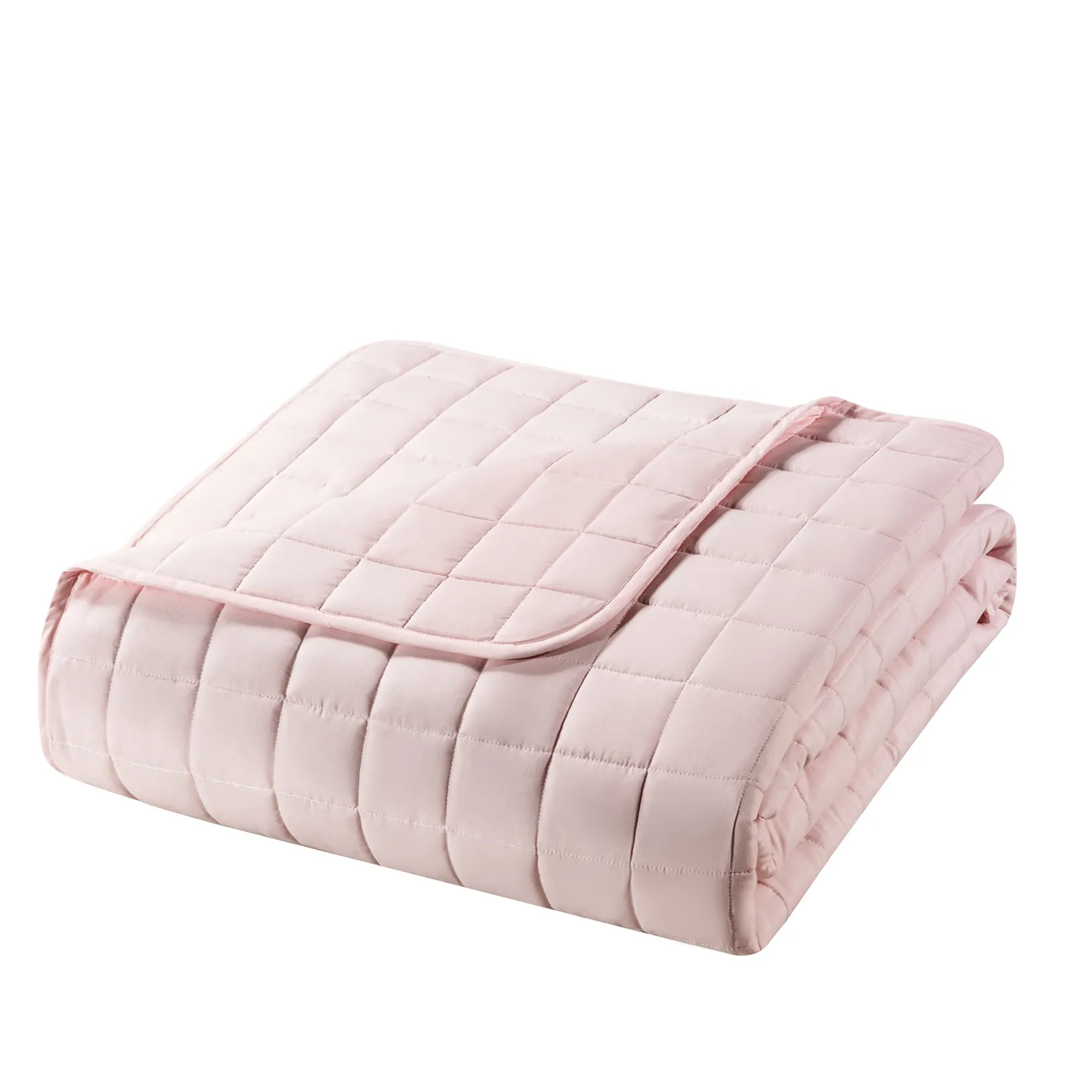 Comforters & Quilts|Twin Bedding>Cathay Home Twin Quilt Set - Blush