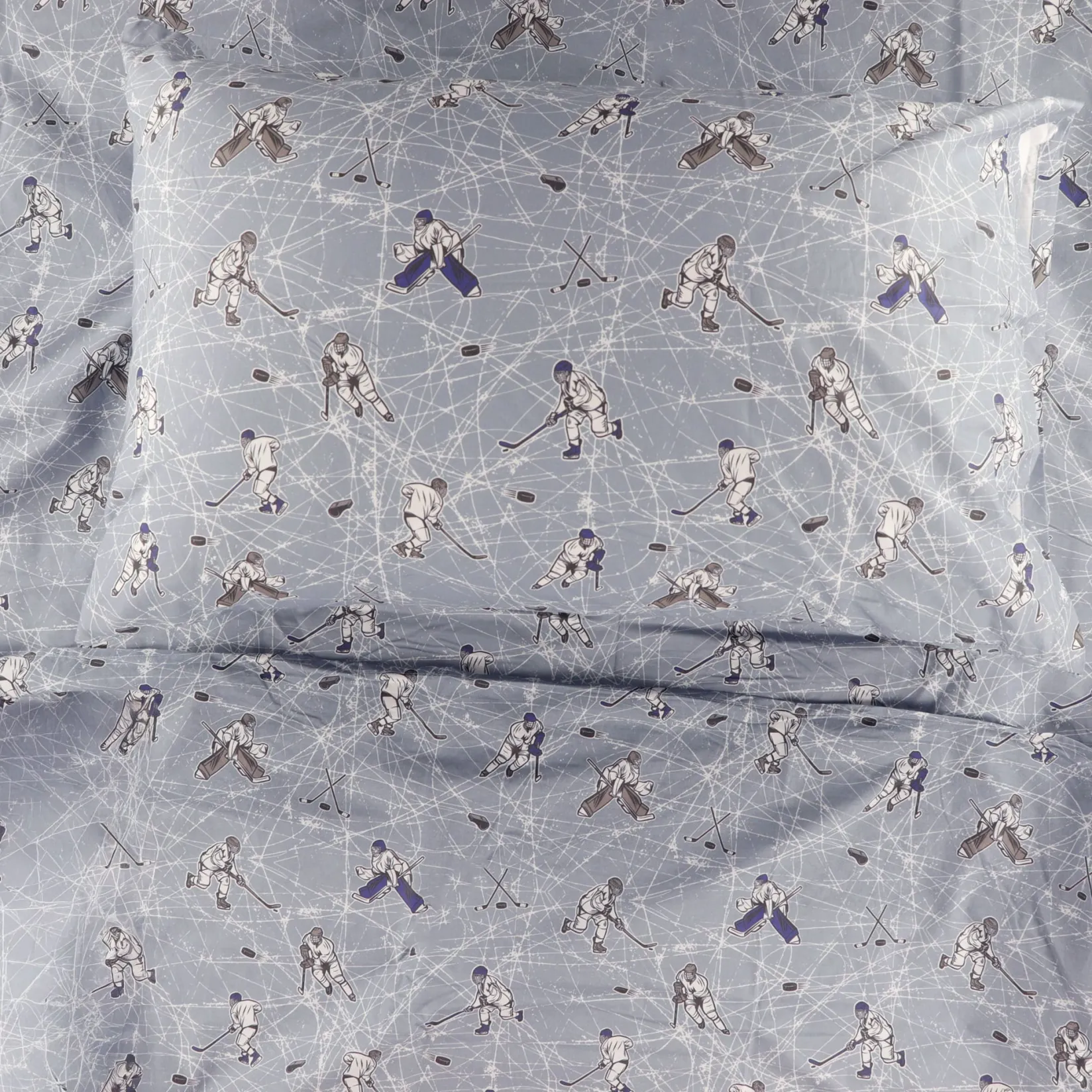 Hot Twin Sheet Set - Hockey Kids Sheets|Twin Bedding