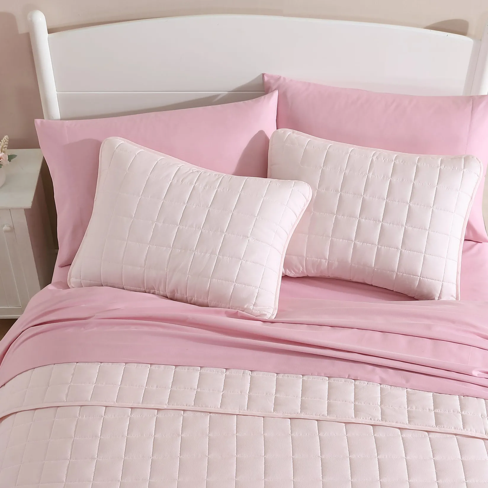 Outlet Twin Sheet Set - Pink Nectar Kids Sheets|Twin Bedding