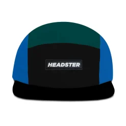 Hats & Caps>Headster Kids Twist Runner 5 Panel 6-24m Blue