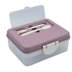 Online Two Tier Bento - Pink Kids Breastfeeding|Snack Bags & Containers