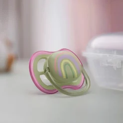 Discount Ultra Air Pacifier 0-6m Lilac Sun/Green Rainbow 2-pack Pacifiers & Clips|Pacifiers & Clips