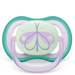 New Ultra Air Pacifier Nighttime 0-6m Lilac Dragonfly/Dreams 2-pack Pacifiers & Clips|Pacifiers & Clips