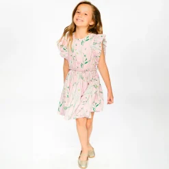 Dresses & Rompers>Deux par Deux Under My Straw Hat Dress 3-6 Pink