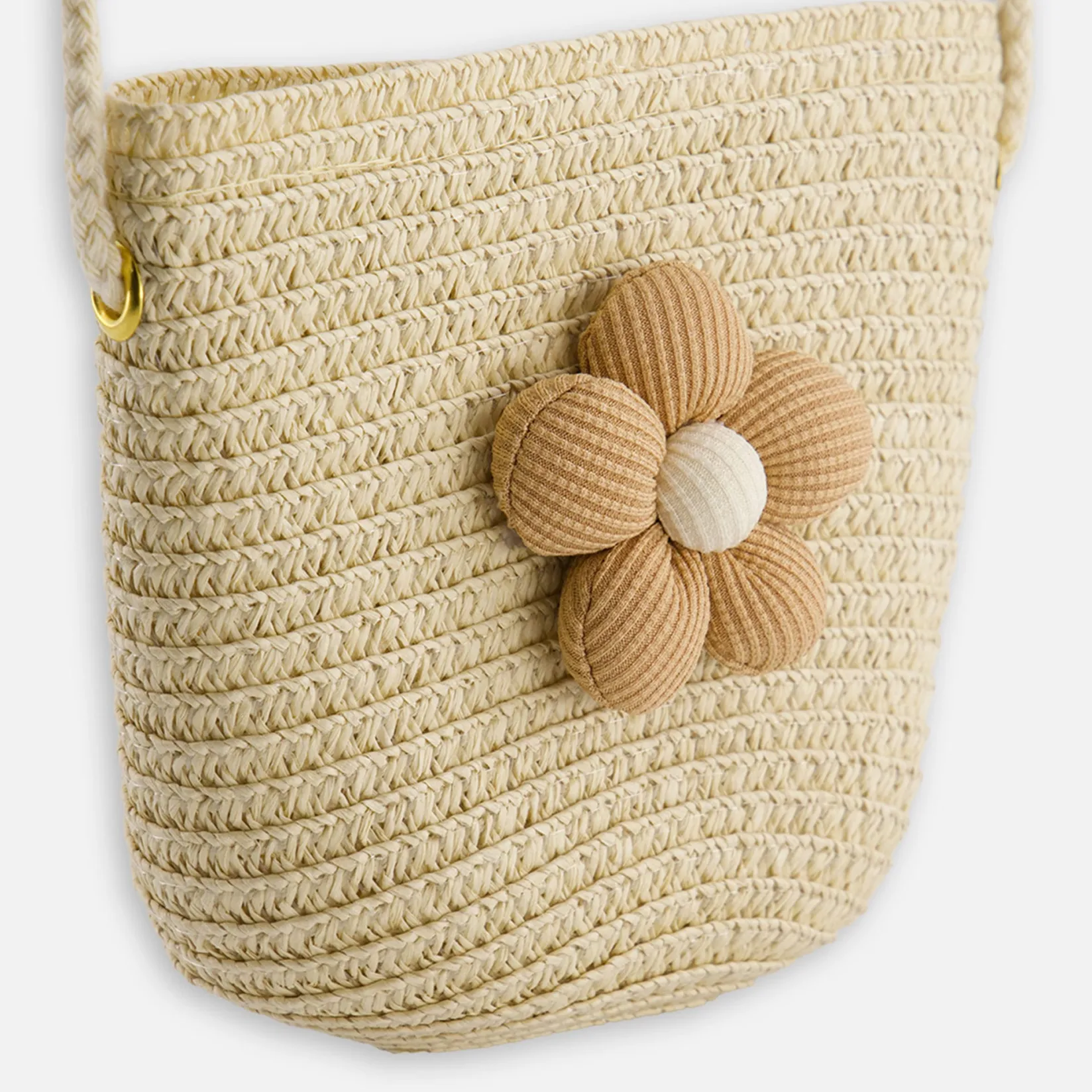 Waist Bags>Deux par Deux Under My Straw Hat Purse Beige