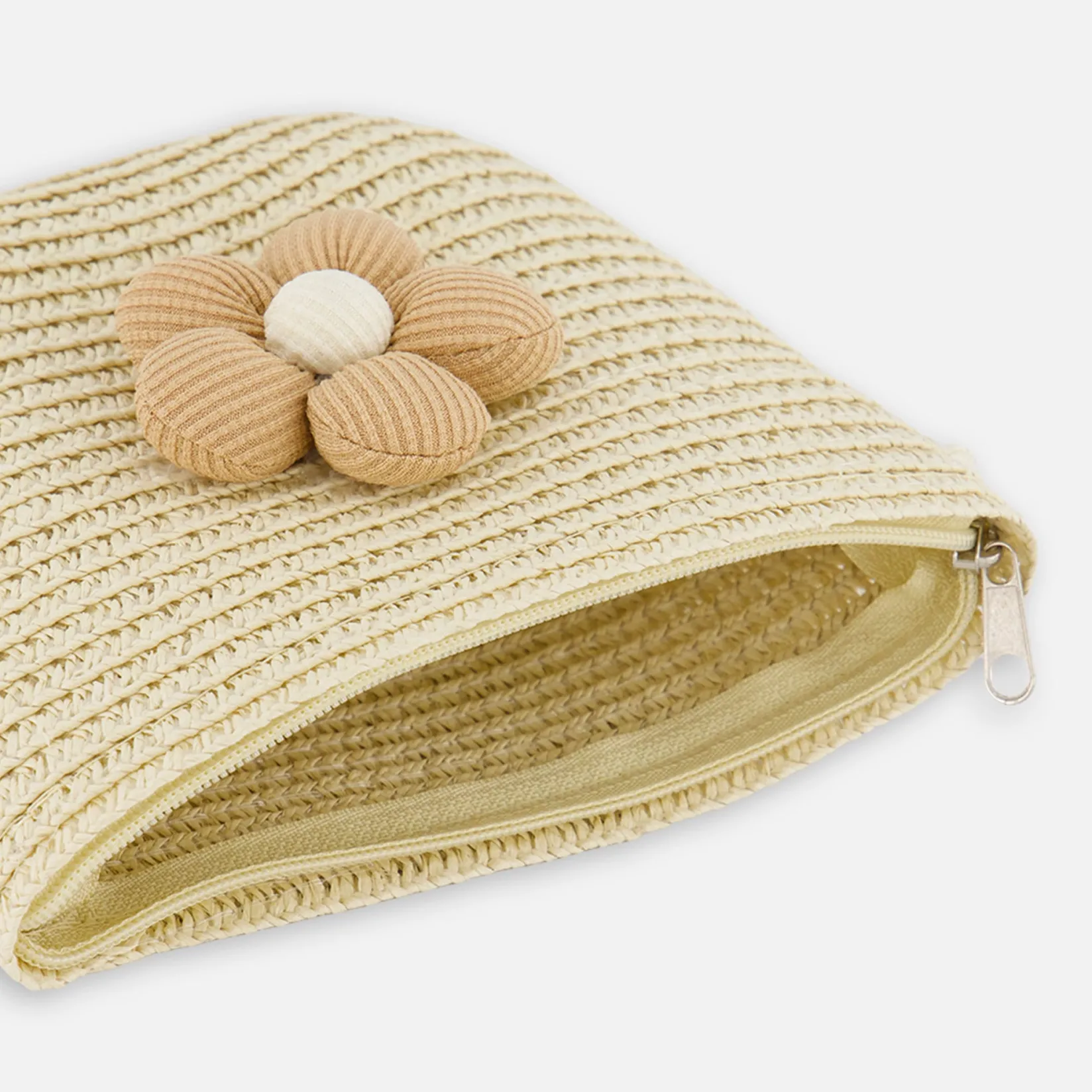 Waist Bags>Deux par Deux Under My Straw Hat Purse Beige