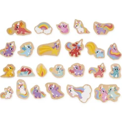 Hot Unicorn & Dragon Magnets 24 Pieces Kids Diy & Activities