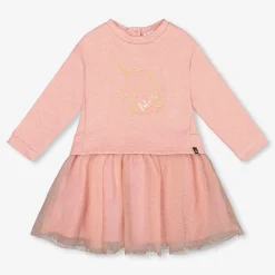 Dresses & Rompers>Deux par Deux Unicorn Dress 7-10 Pink
