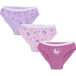 New Unicorn 3pk Undies 2-12 Kids Underwear & Socks