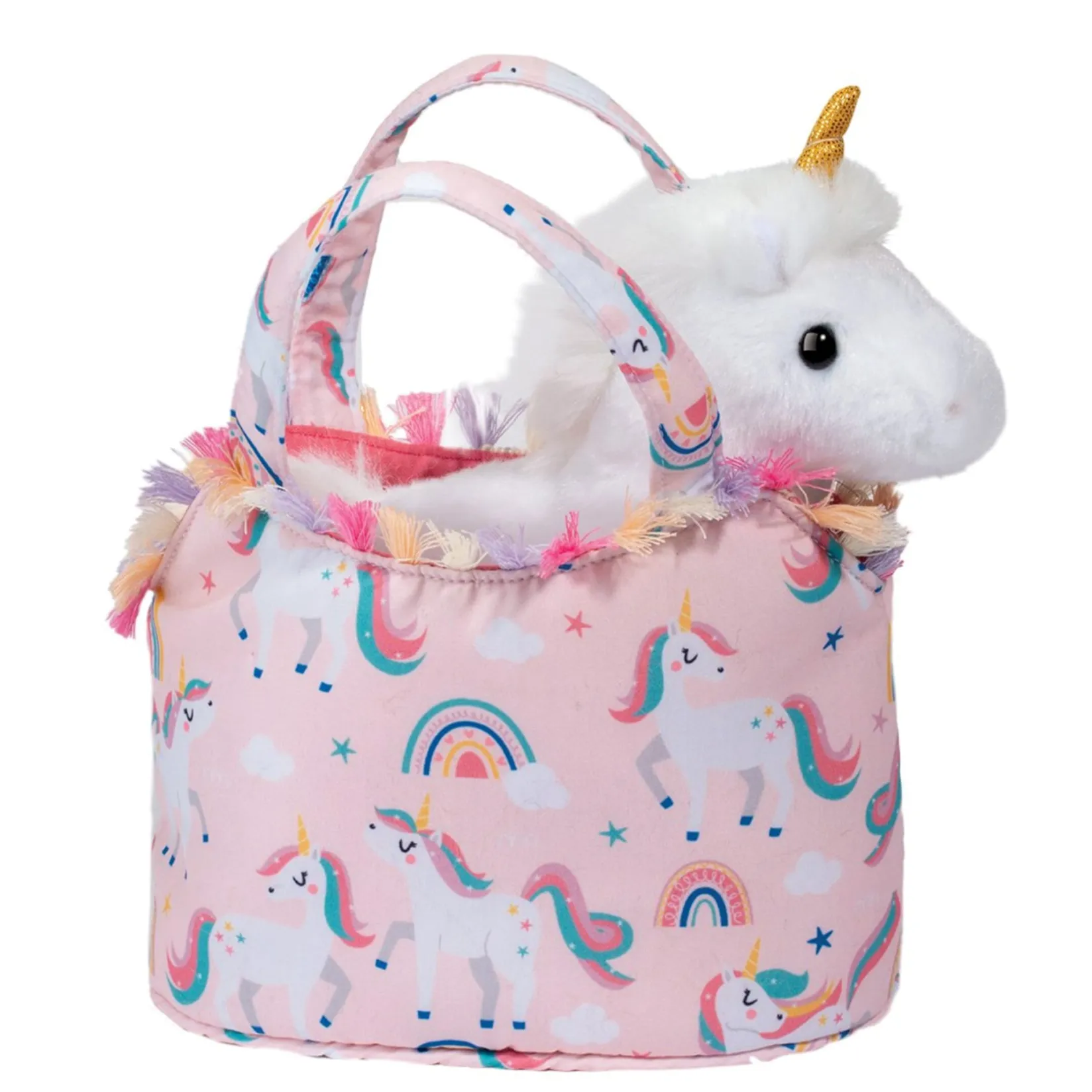 Plush Toys>Douglas Unicorn Sassy Sak