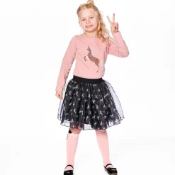 Tops>Deux par Deux Unicorn T-shirt 7-10 Pink