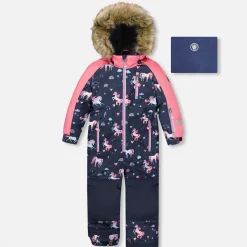 Outlet Unicorns 1pce Snowsuit 2-6 Kids Outerwear|Snowsuits