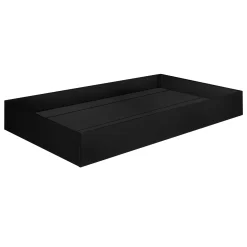 Discount Universal Twin Storage Trundle Bed - Black Twin, Full & Queen Beds