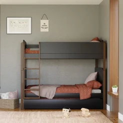 Discount Universal Twin Storage Trundle Bed - Black Twin, Full & Queen Beds