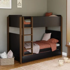 Discount Universal Twin Storage Trundle Bed - Black Twin, Full & Queen Beds