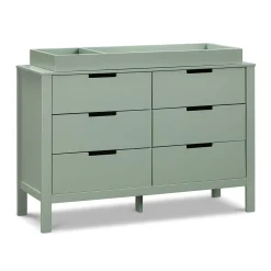 New Universal Wide Removable Changing Tray - Light Sage Storage Furniture