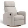 Outlet Upholstered Rocking Armchair Swivel, Glider, Recliner Hailey - Arlo Pearl Gliders & Rocking Chairs|Gliders & Rocking Chairs