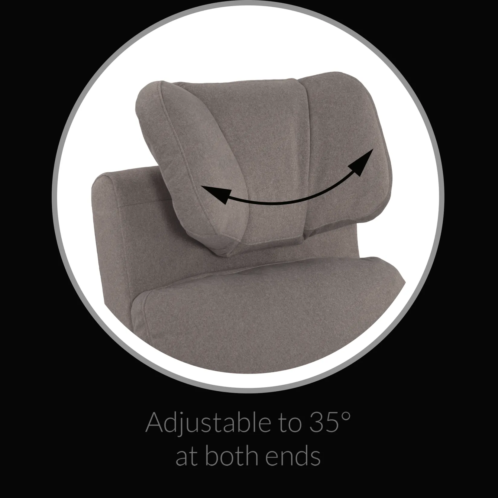 Gliders & Rocking Chairs|Gliders & Rocking Chairs>Jaymar BB Upholstered Rocking Armchair Swivel, Glider, Recliner Hailey - Como Dove Grey Motorized Electric