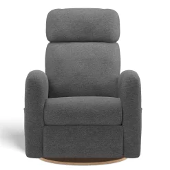 Gliders & Rocking Chairs|Gliders & Rocking Chairs>Jaymar BB Upholstered Rocking Armchair Swivel, Glider, Recliner Hailey - Nexus Charcoal