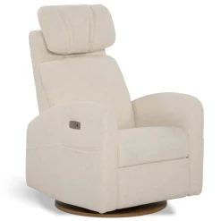 Outlet Upholstered Rocking Armchair Swivel, Glider, Recliner Hailey - Henequen Motorized Electric Gliders & Rocking Chairs|Gliders & Rocking Chairs