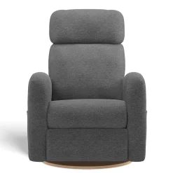 Hot Upholstered Rocking Armchair Swivel, Glider, Recliner Hailey - Nexus Charcoal Motorized Electric Gliders & Rocking Chairs|Gliders & Rocking Chairs