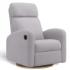 Upholstered Rocking Armchair Swivel, Glider, Recliner Hailey - Como Dove Grey Gliders & Rocking Chairs|Gliders & Rocking Chairs