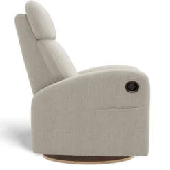 Discount Upholstered Rocking Armchair Swivel, Glider, Recliner Hailey - Nubia Ivory Gliders & Rocking Chairs|Gliders & Rocking Chairs