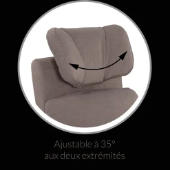 Upholstered Rocking Armchair Swivel, Glider, Recliner Hailey - Nubia Silver Motorized Electric Gliders & Rocking Chairs|Gliders & Rocking Chairs