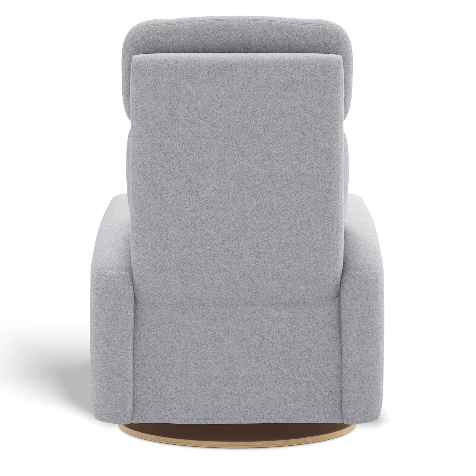 Gliders & Rocking Chairs|Gliders & Rocking Chairs>Jaymar BB Upholstered Rocking Armchair Swivel, Glider, Recliner Hailey - Arlo Heather Silver Motorized Electric