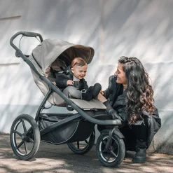 Strollers|Strollers & Trailers>Thule Urban Glide3 Stroller + Cup holder - Tinted Taupe
