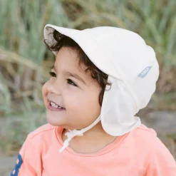Hats & Caps|Hats And Caps>Jan n Jul Uv Cotton Baby Cap 0-24m White