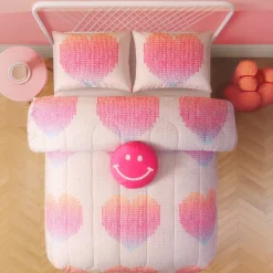 Comforters & Quilts|Full & Queen Size Bedding>Literie Beco Valentine Full Comforter Set