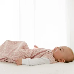 Sleep Bags|Pyjamas>Perlimpinpin Velvet Flower Night Bag 0-36 months Pink