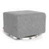 Gliders & Rocking Chairs|Gliders & Rocking Chairs>Monte Vera Ottoman - Pepper Grey / Steel