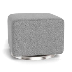 Gliders & Rocking Chairs|Gliders & Rocking Chairs>Monte Vera Ottoman - Pepper Grey / Steel