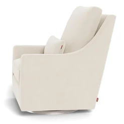 Clearance Vera Rocking and Swivel Chair - Dune / Steel Gliders & Rocking Chairs|Gliders & Rocking Chairs