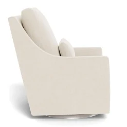 Clearance Vera Rocking and Swivel Chair - Dune / Steel Gliders & Rocking Chairs|Gliders & Rocking Chairs