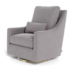 Gliders & Rocking Chairs|Gliders & Rocking Chairs>Monte Vera Rocking and Swivel Chair - Pepper Grey / Gold
