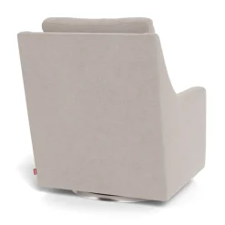 Discount Vera Rocking and Swivel Chair - Sand / Steel Gliders & Rocking Chairs|Gliders & Rocking Chairs