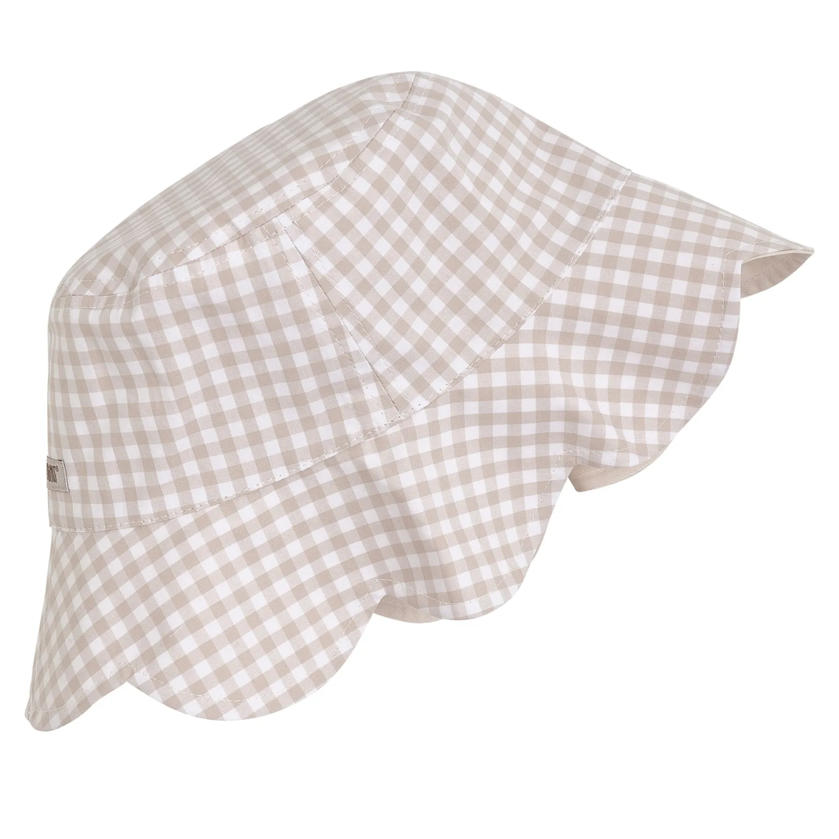 Hats And Caps>Huttelihut Vichy 40 Upf Bucket Hat 6-24m Beige