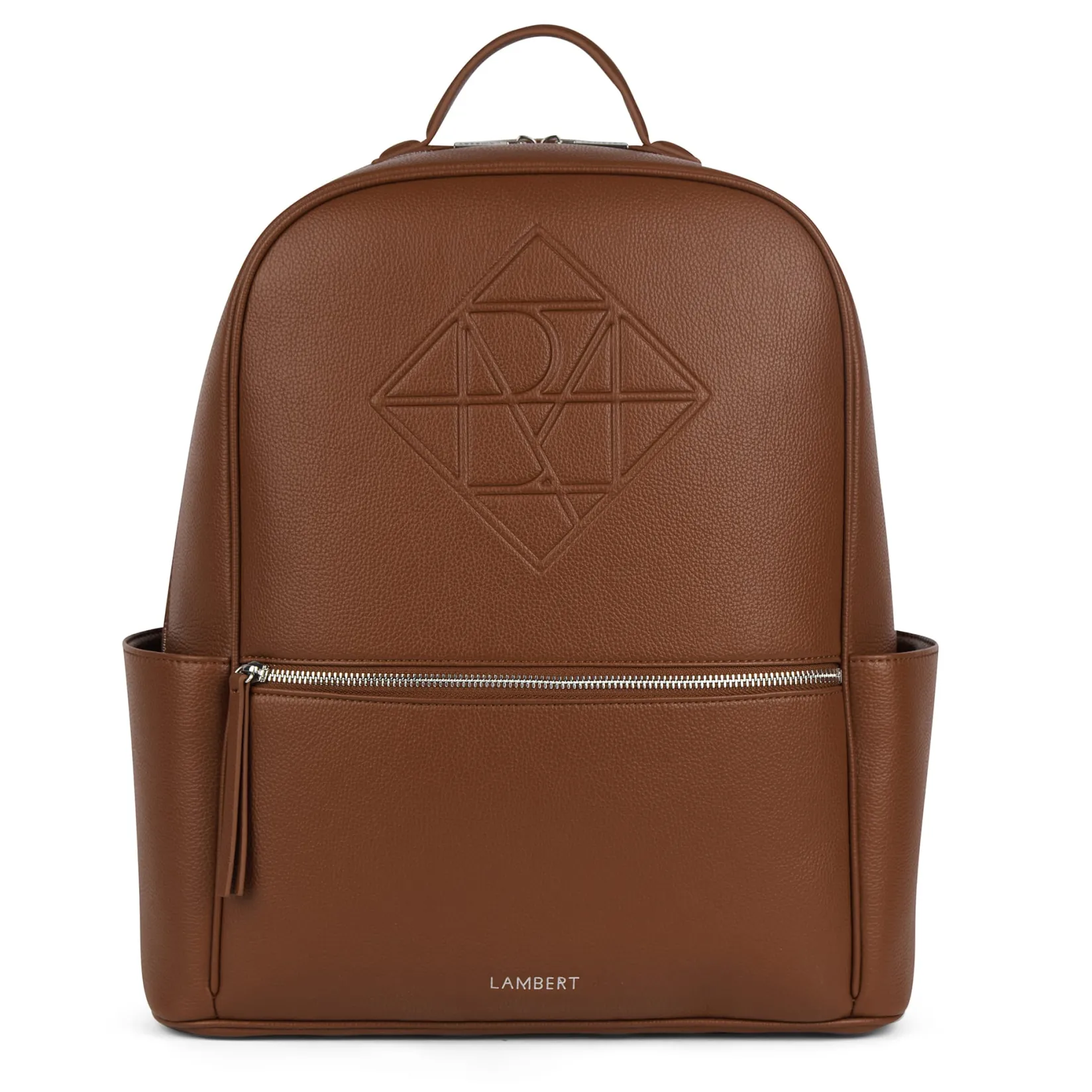 Diaper Bags|Diaper Bags>Lambert Vicky Backpack Diaper - Hazelnut